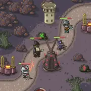 игра Tower Defense защити башню на Российском игровом движке PointJS